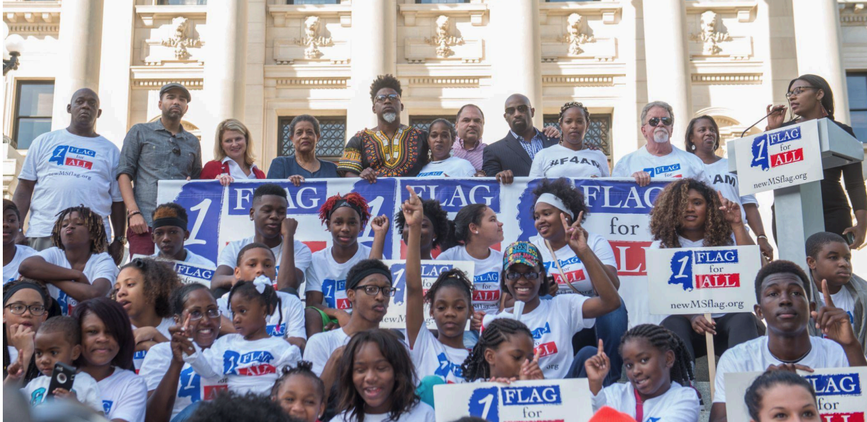 Featured image for “Championing Change: AHF’s Role in the Fight for a New Mississippi Flag”